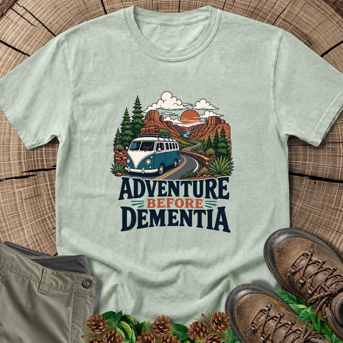 Adventure Before Dementia T-Shirt in Bay