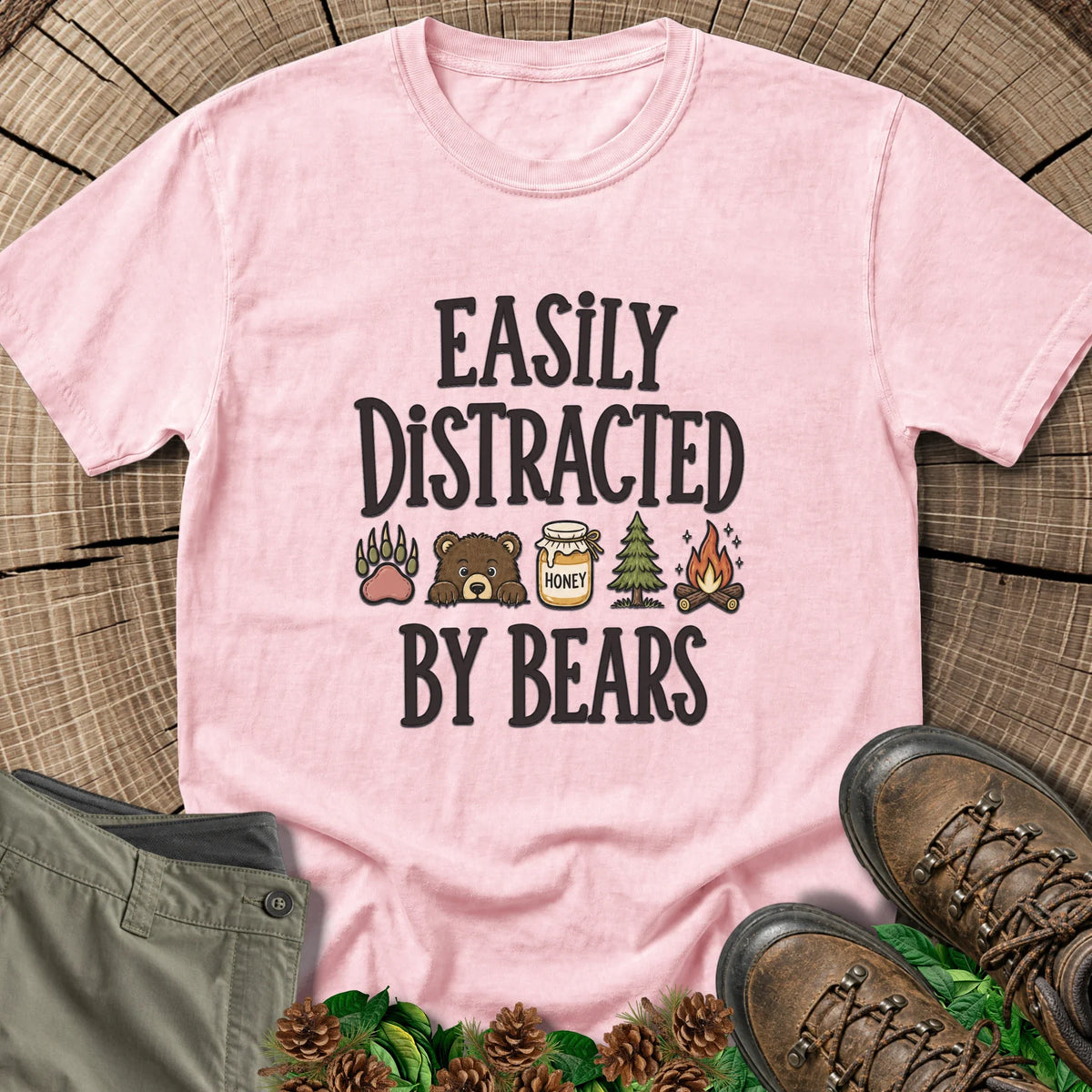 Easily Distracted T-Shirt in Blossom