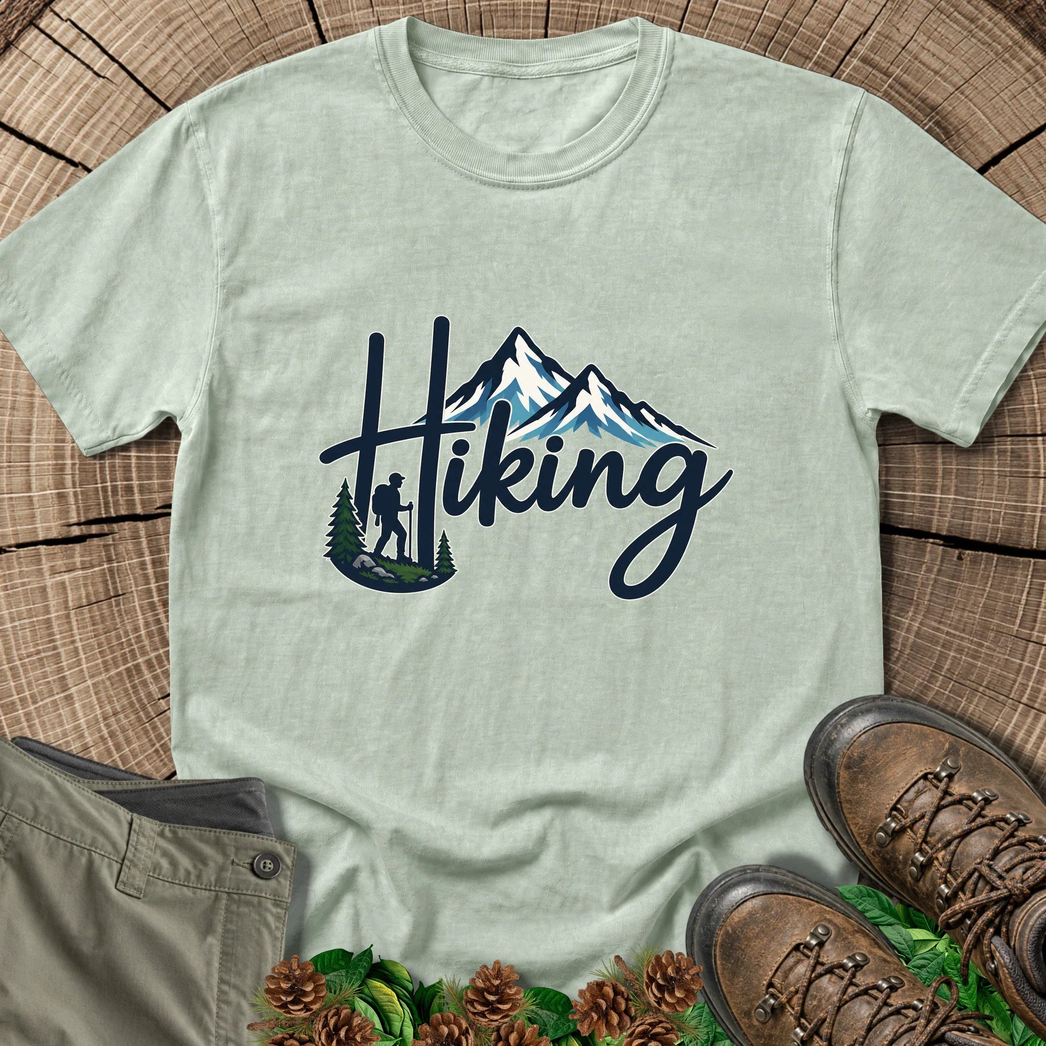 Hiking T-Shirt in Bay