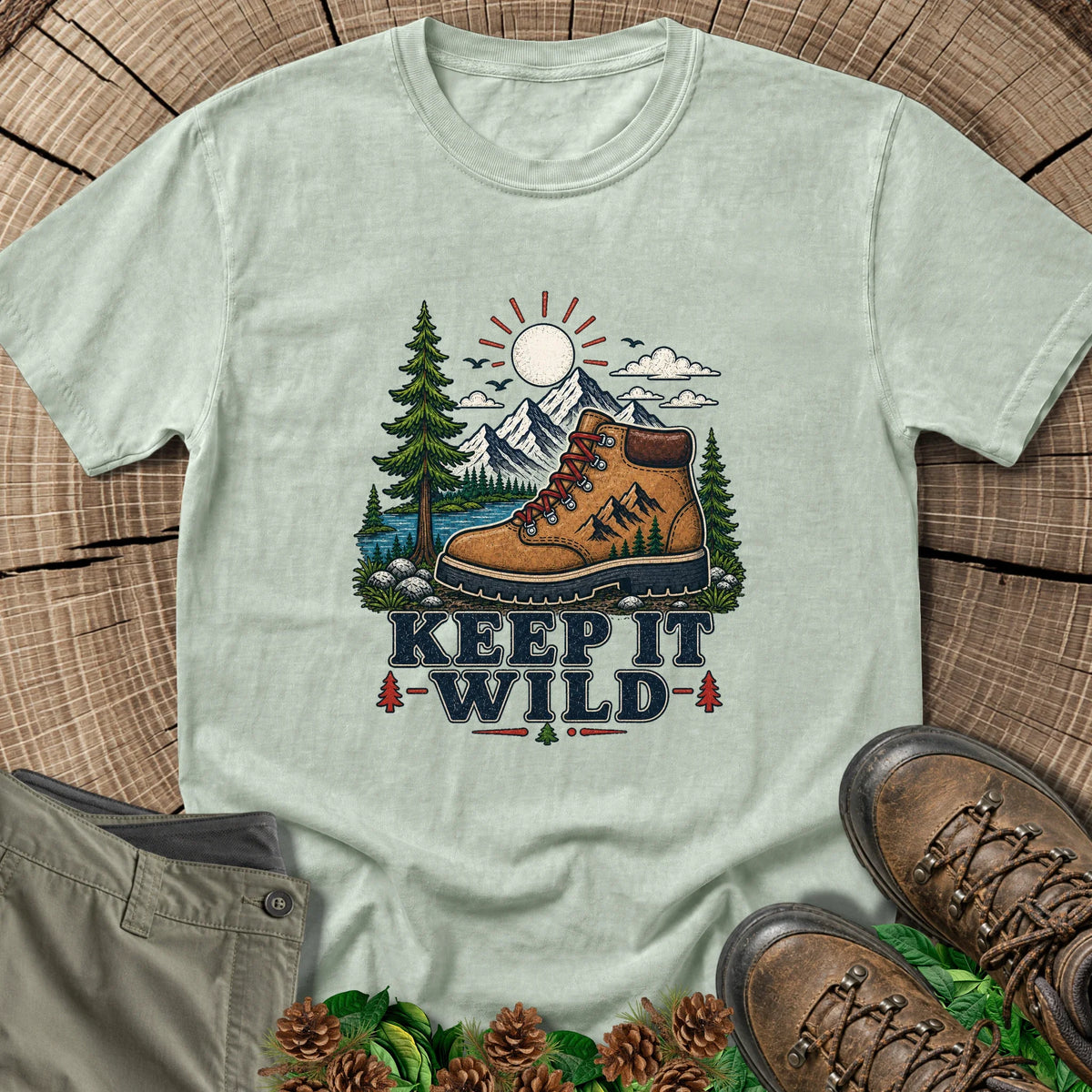 Keep It Wild T-Shirt in Bay