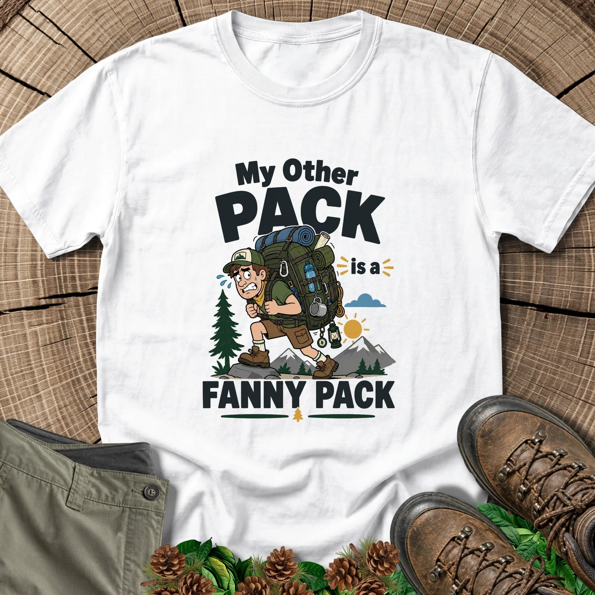My Other Pack T-Shirt in White