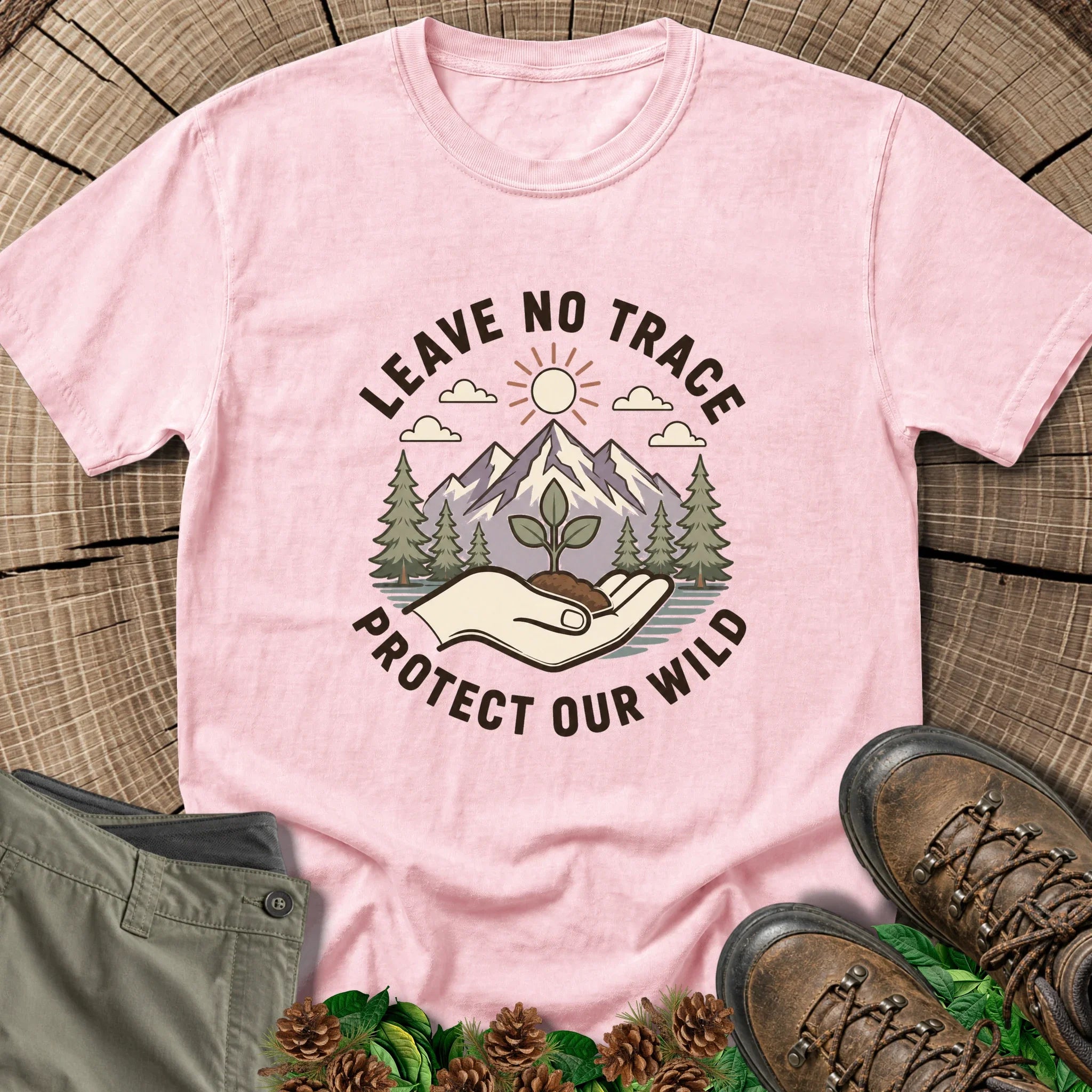 Protect Our Wild T-Shirt in Blossom