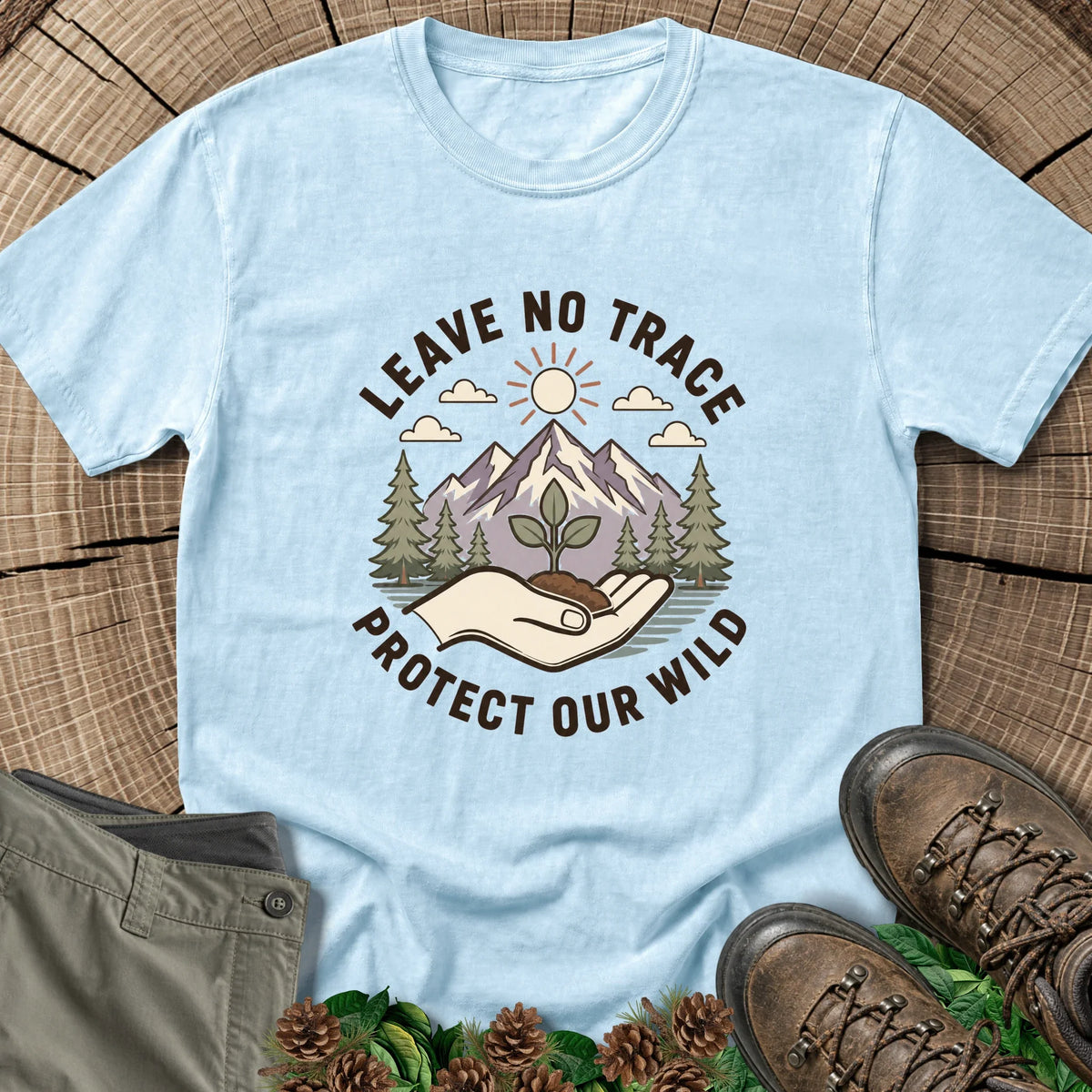 Protect Our Wild T-Shirt in Chambray