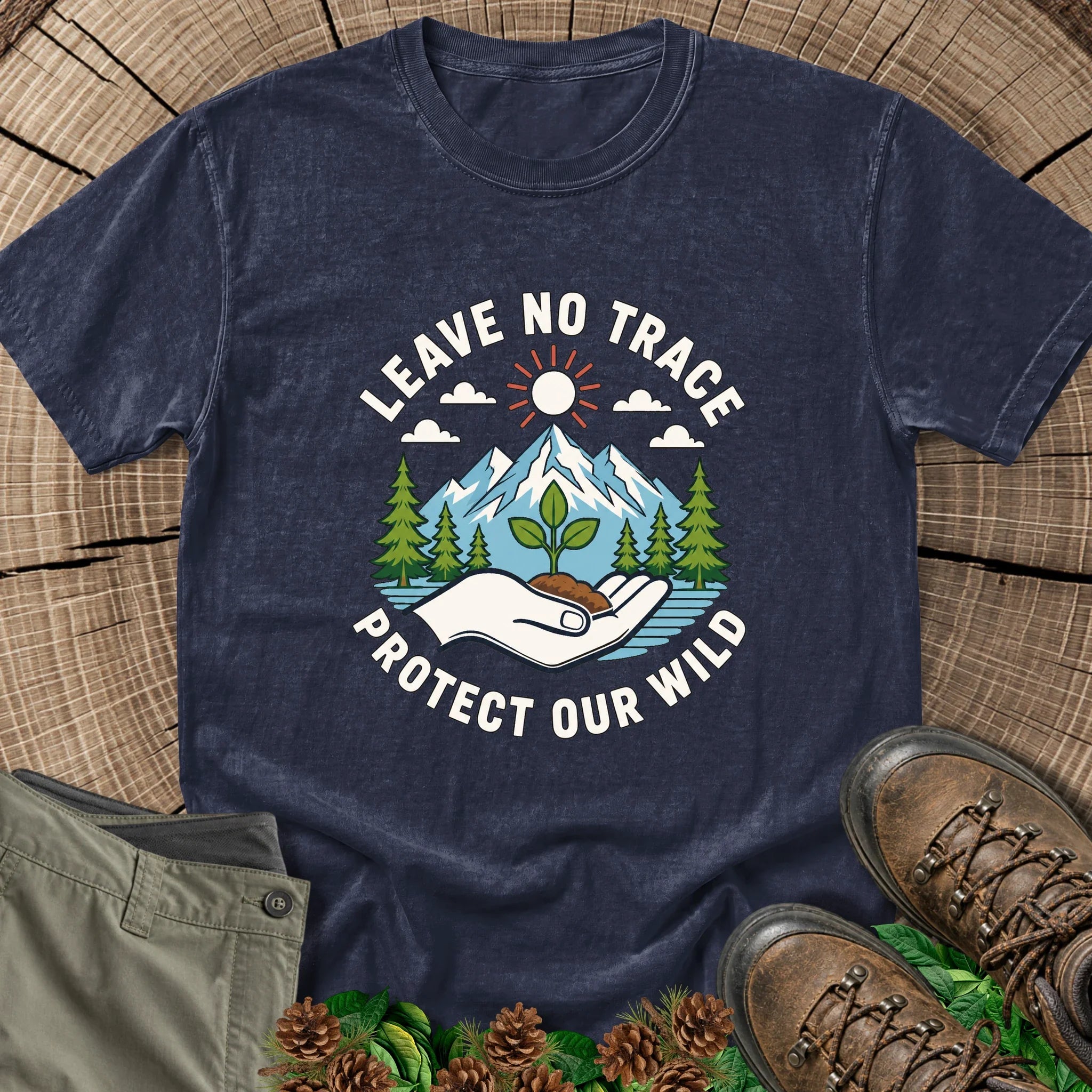 Protect Our Wild T-Shirt in Navy