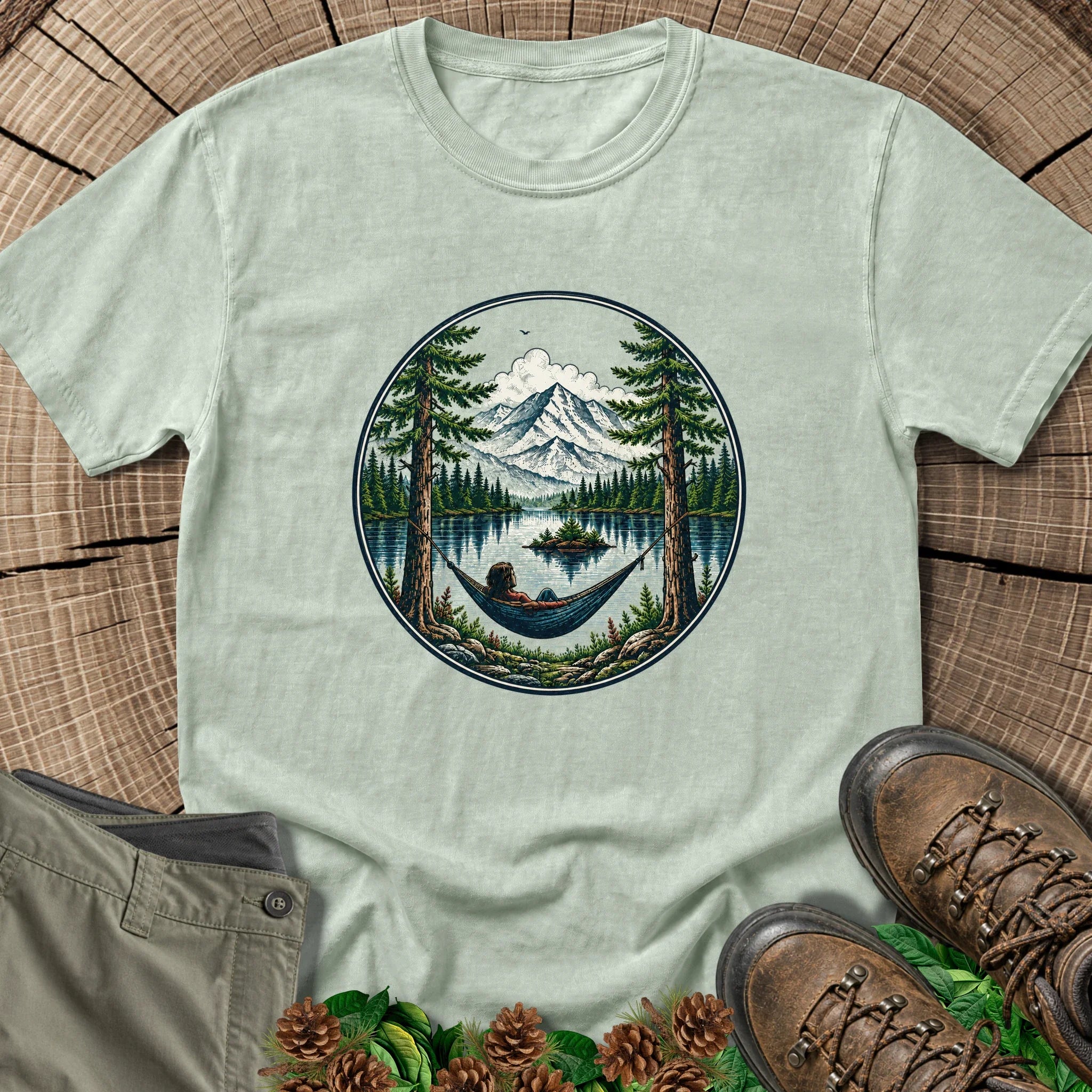 Restful Peace T-Shirt in Bay