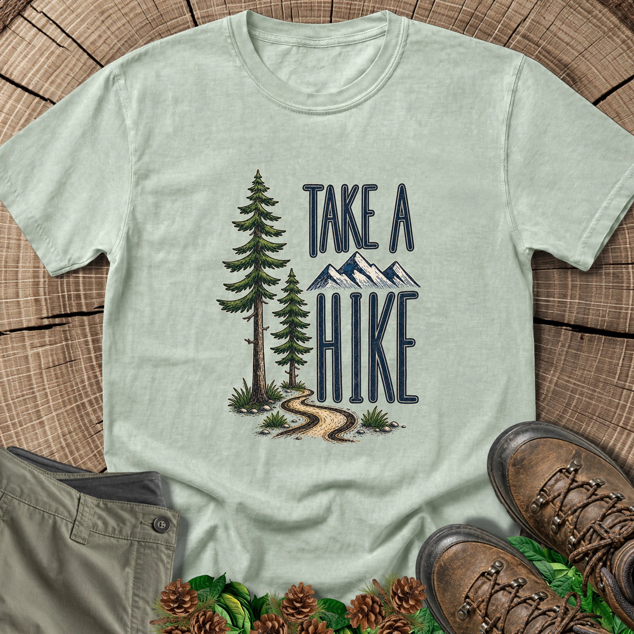 Take a Hike T-Shirt in Bay