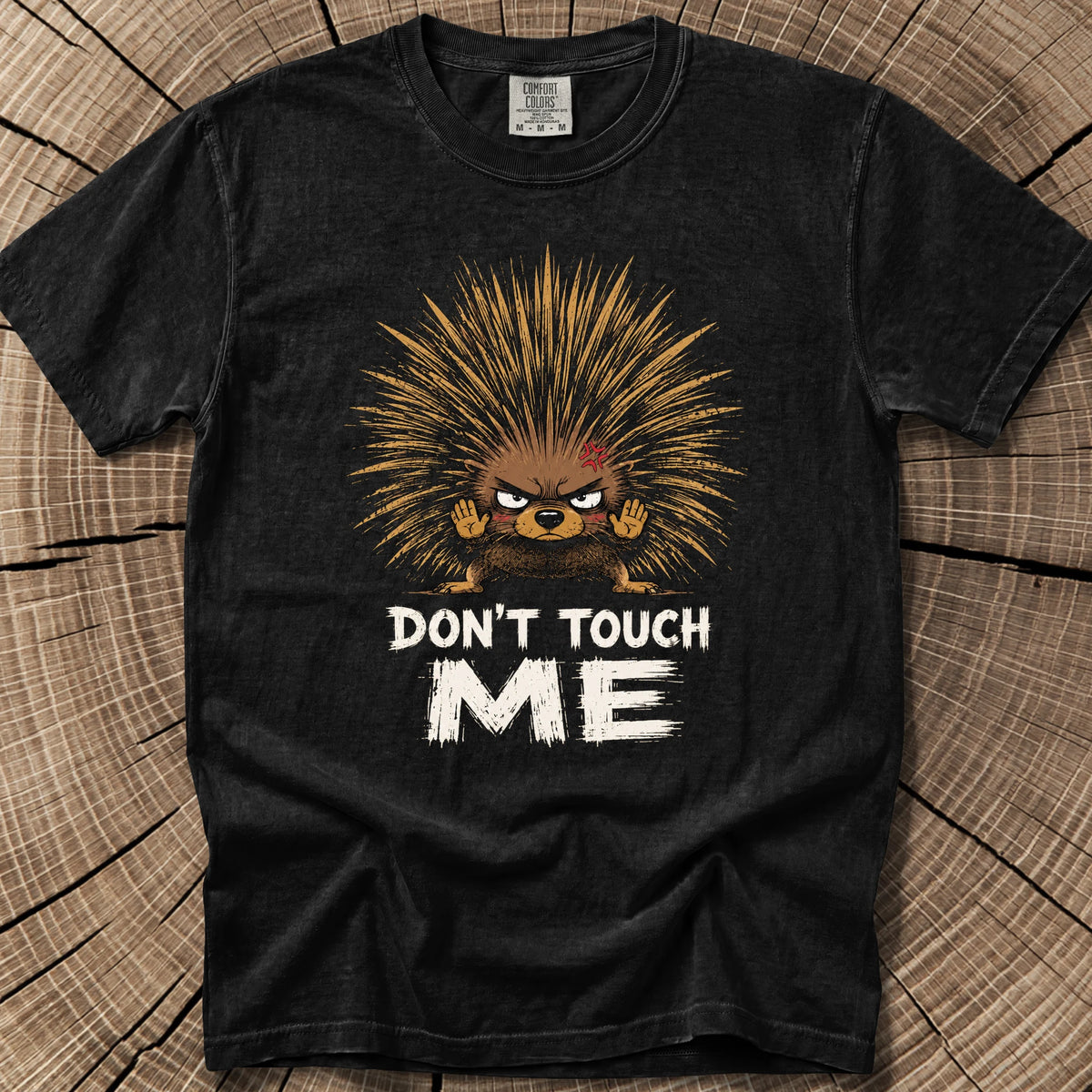 Don't Touch Me T-Shirt in Black