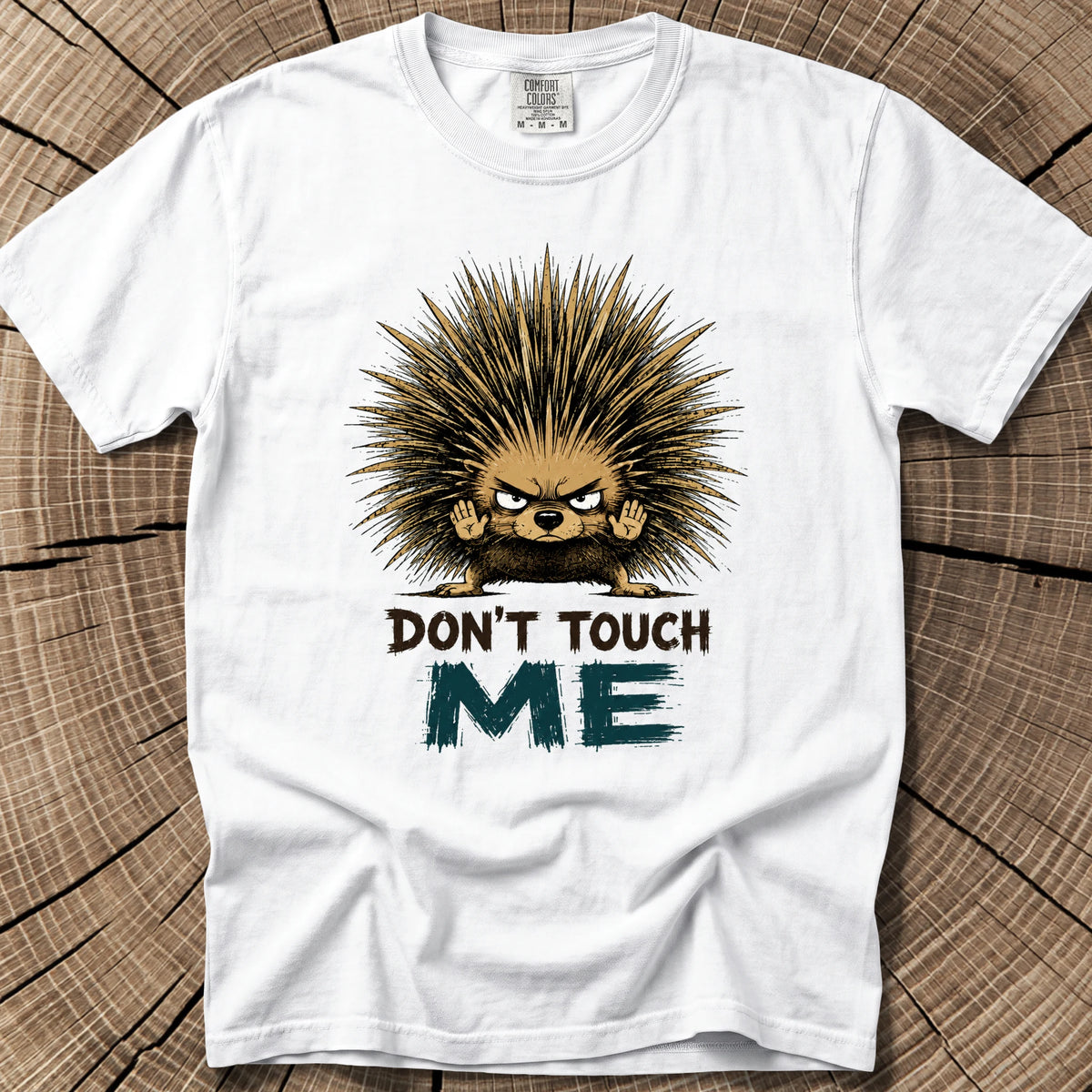 Don't Touch Me T-Shirt in White
