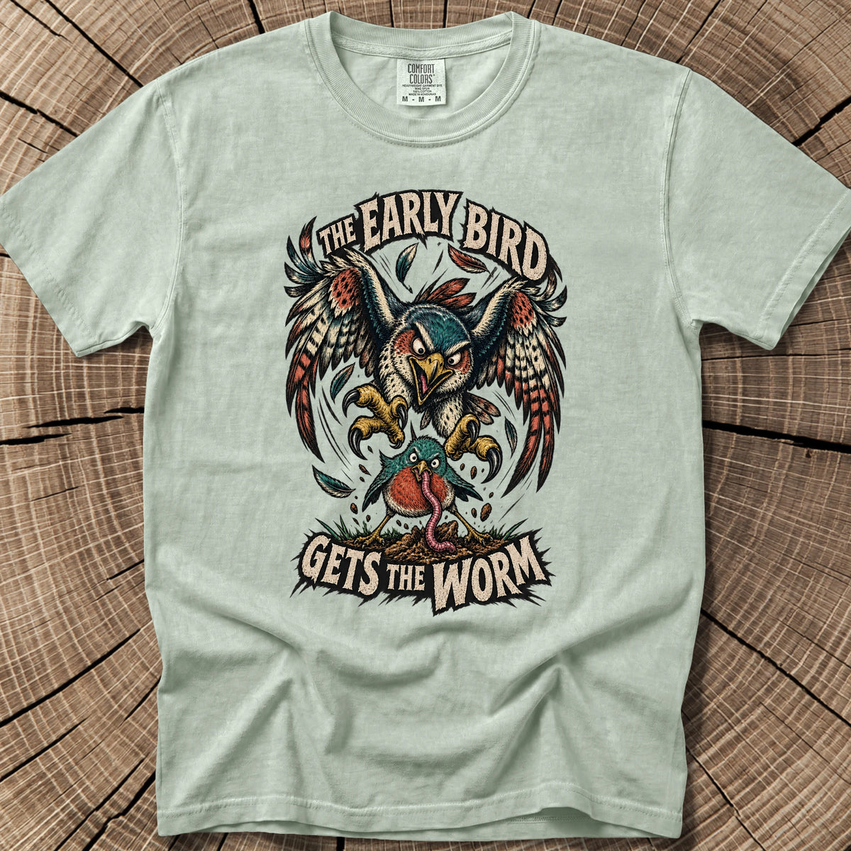 Early Bird T-Shirt in Bay