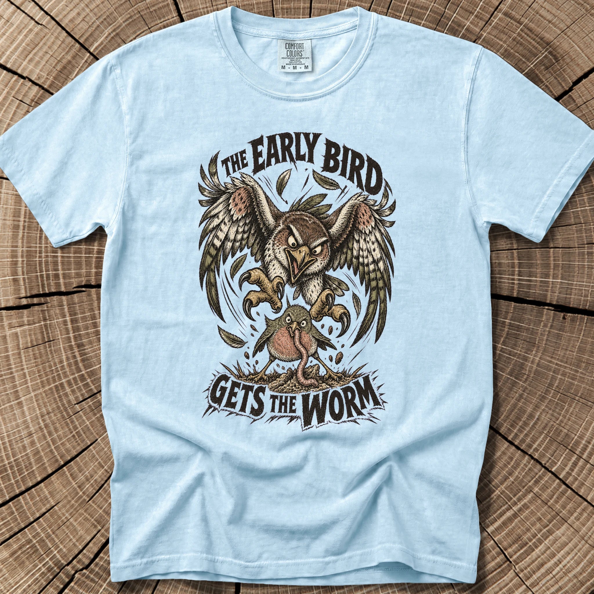 Early Bird T-Shirt in Chambray