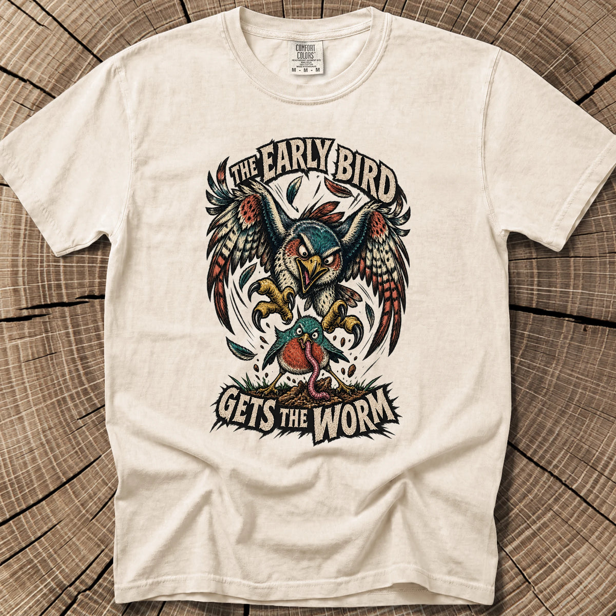 Early Bird T-Shirt in Ivory