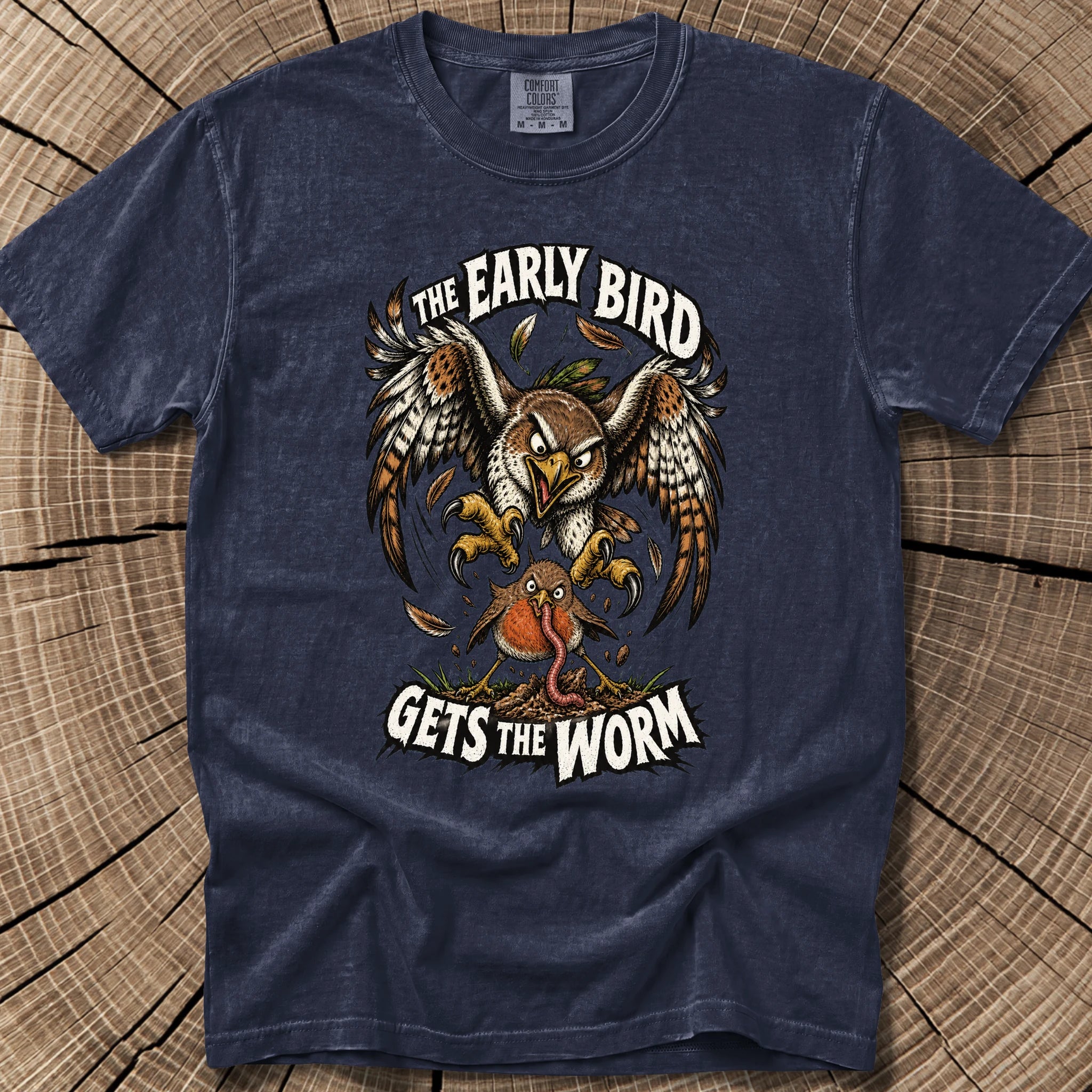 Early Bird T-Shirt in Navy