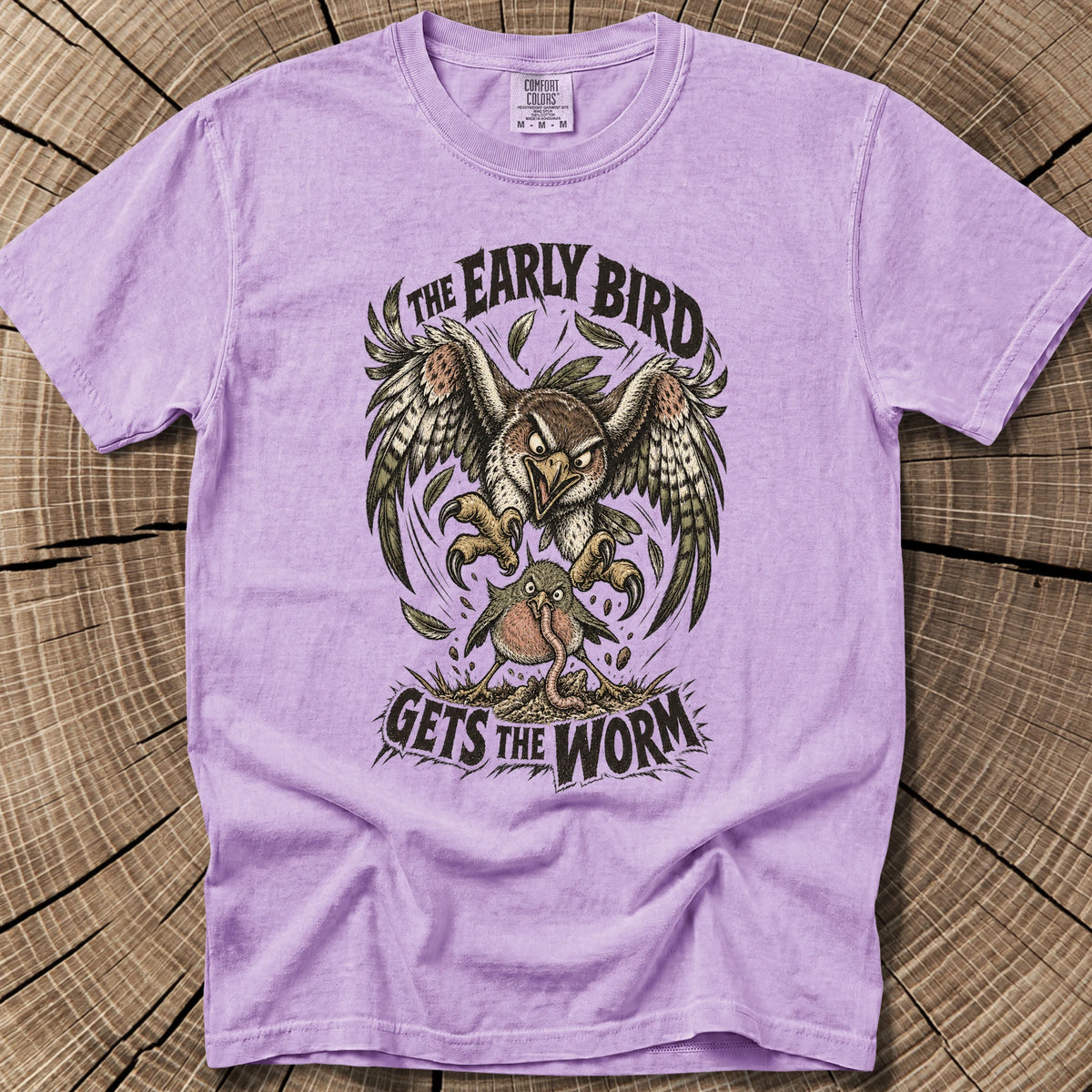 Early Bird T-Shirt in Orchid