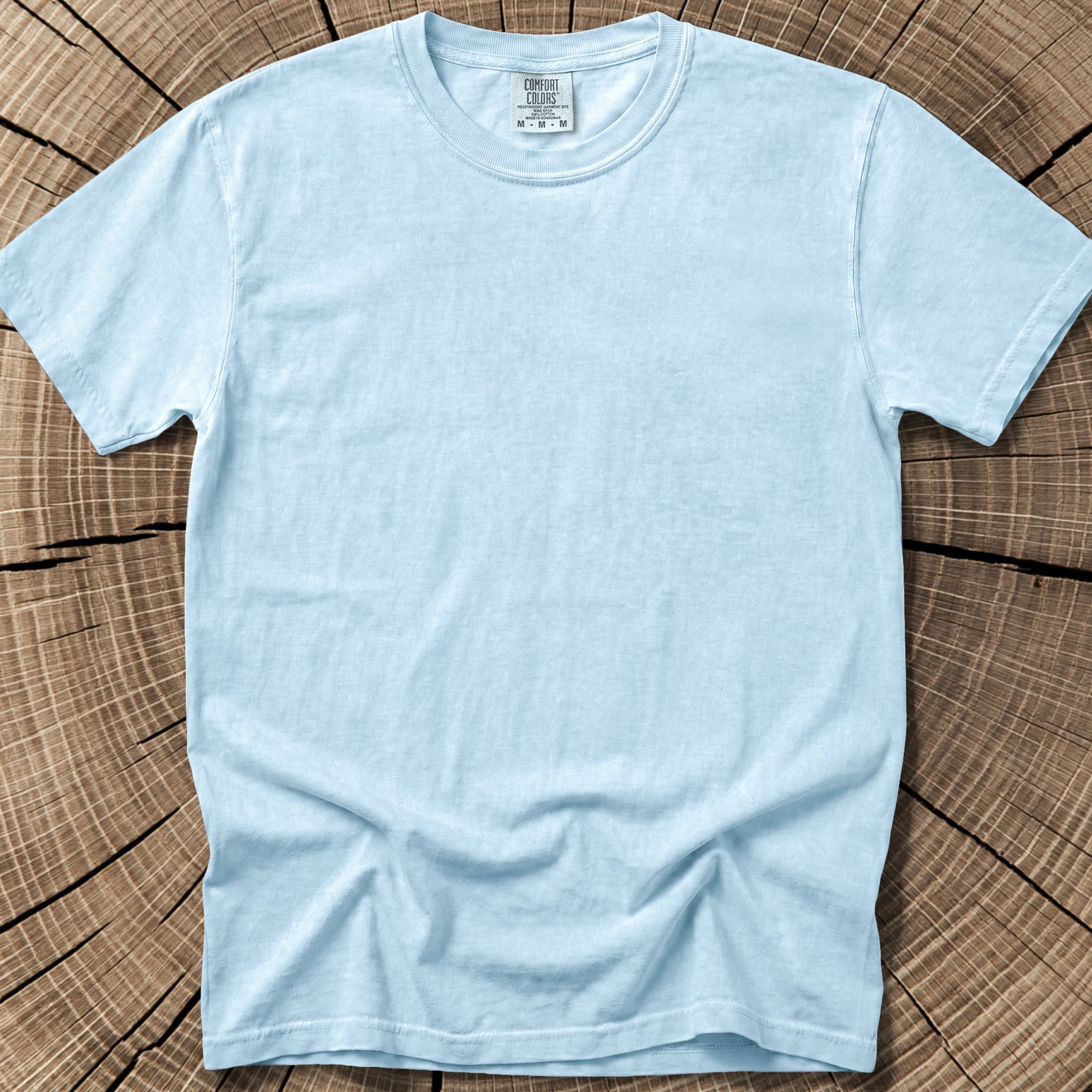 Mountain Doodle T-Shirt in Chambray